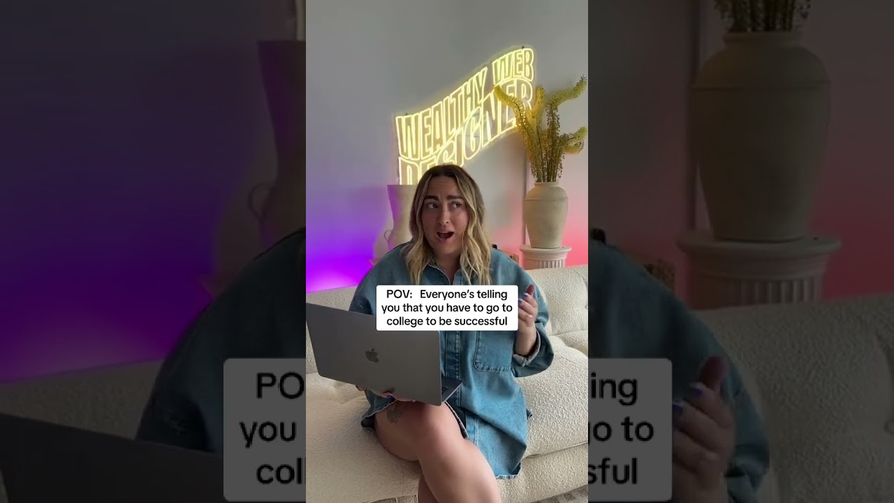 PSA: You DON&rsquo;T need to go to college to be successful!!
