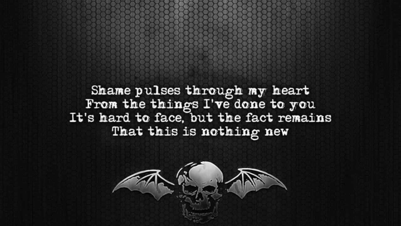 Avenged Sevenfold - Almost Easy (Cla Mix) [Lyrics on screen] [Full HD]