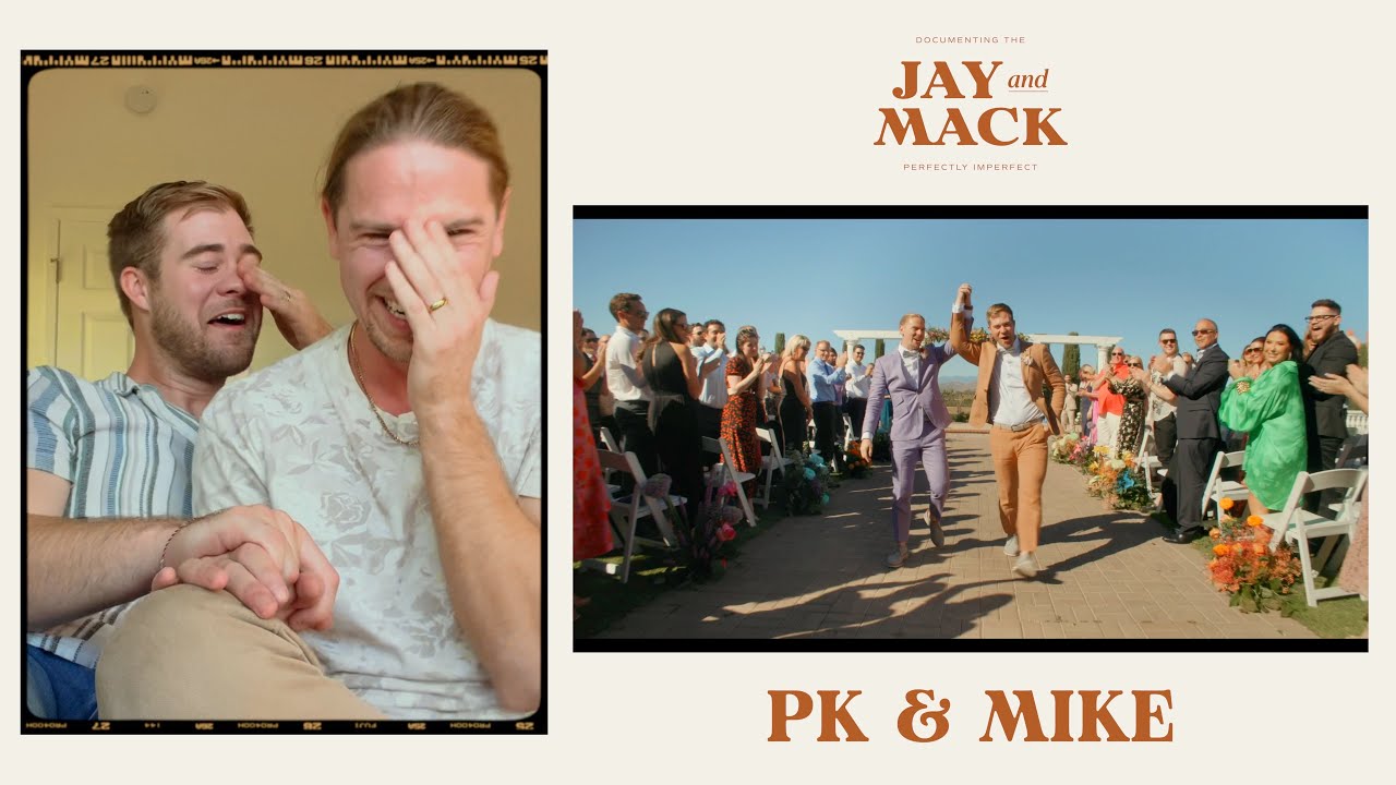 Emotional Wedding Video Reaction - PK & Mike