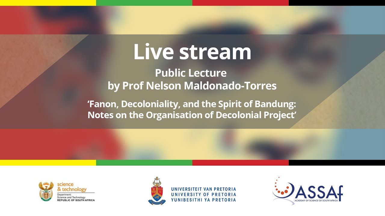 Public Lecture by Prof Nelson Maldonado-Torres