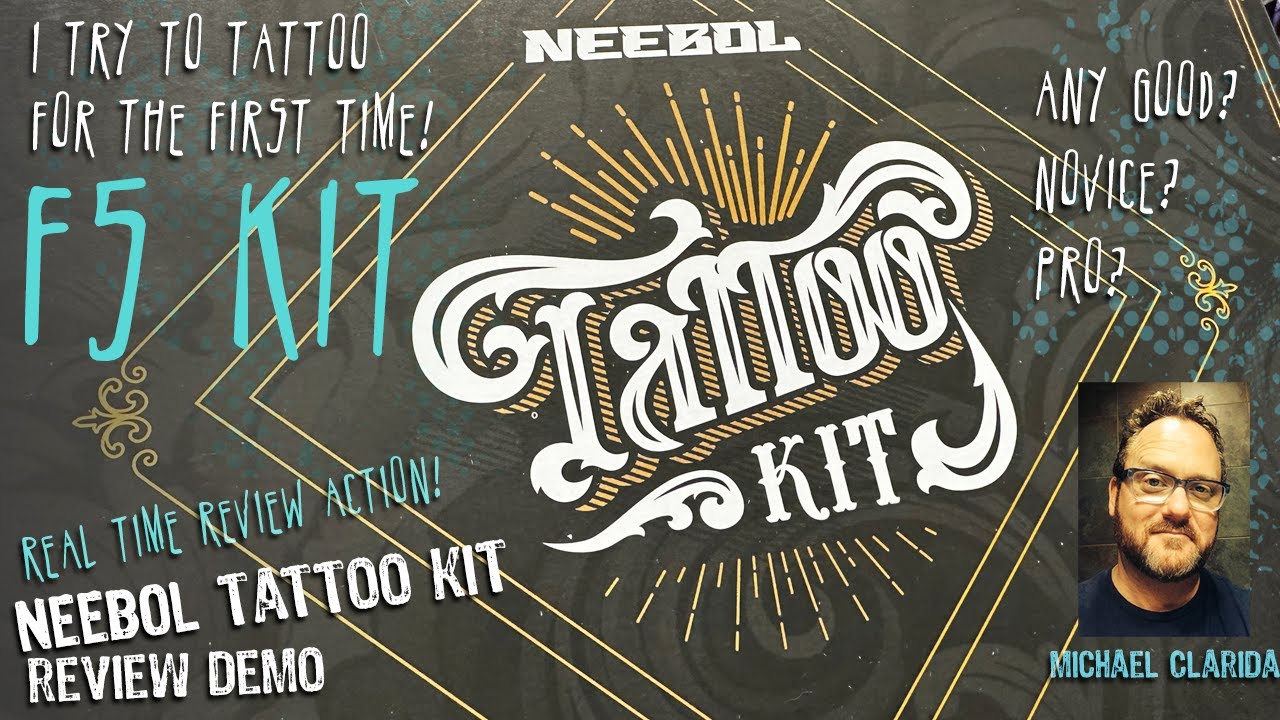 Neebol F5 Tattoo kit review by a professional artist