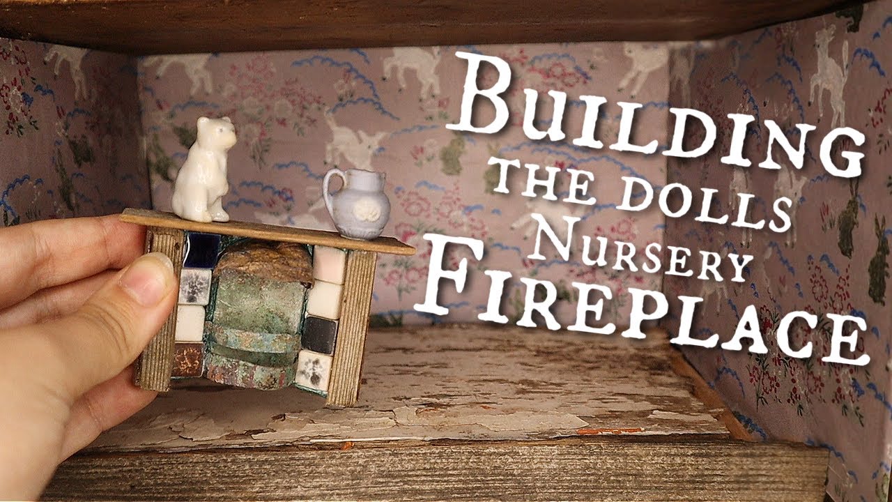 The Making Of A Miniature Mudlarked Dolls House Fireplace! Recycle + Reuse
