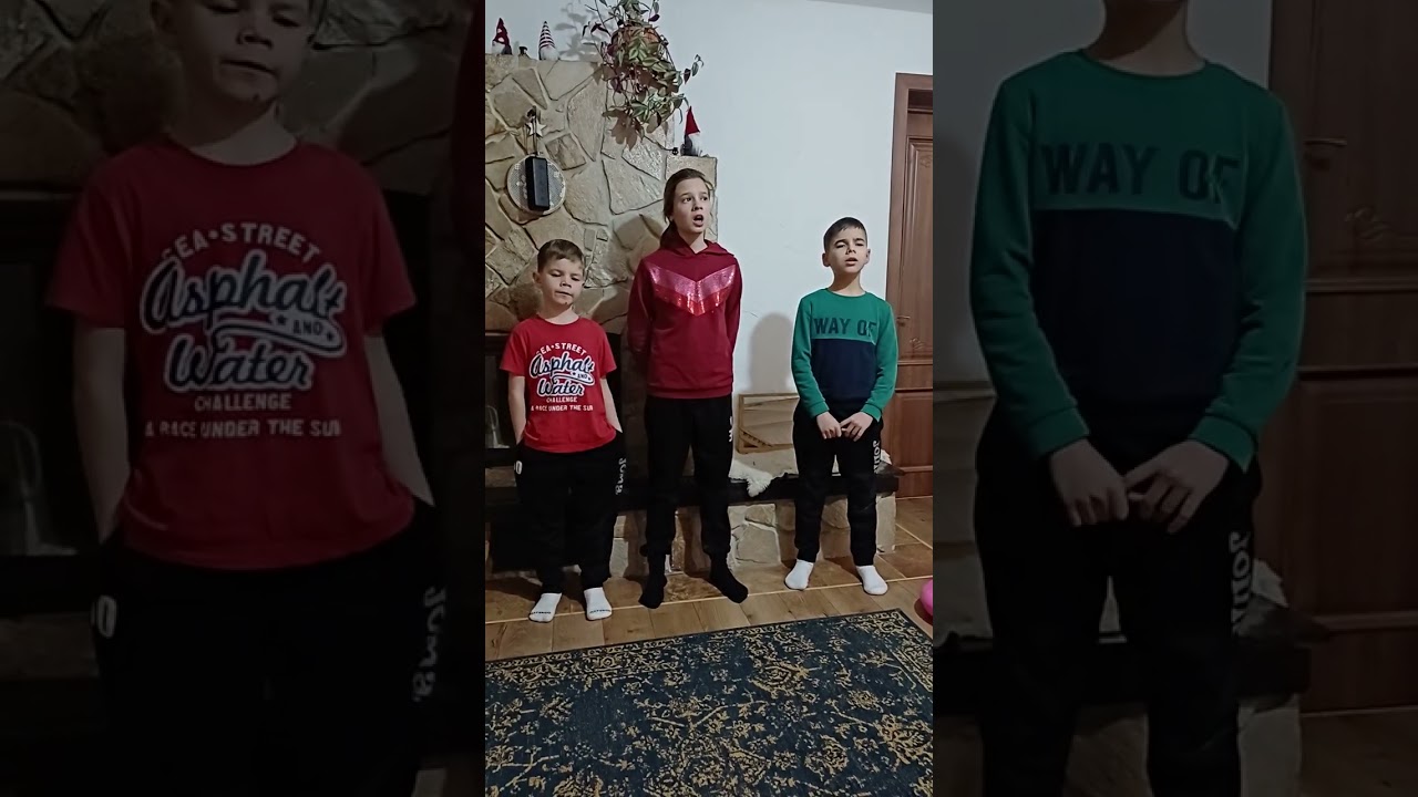 Colinda de Craciun, La Bethleem colo-n jos, 2025. Familia Balan