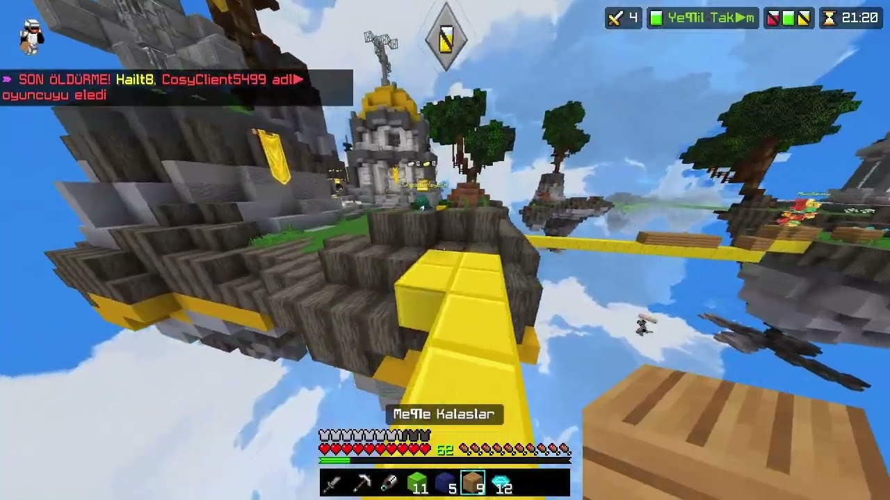 Solo Queuing Squads in Hive Bedwars