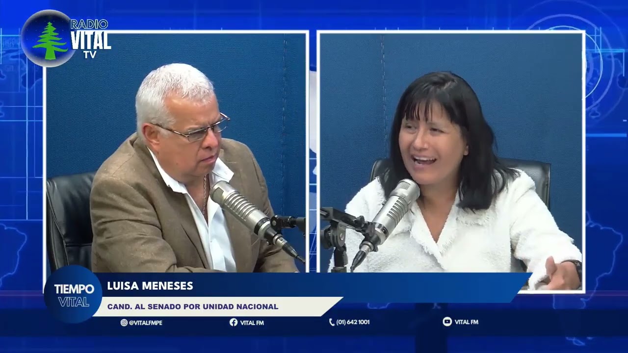 🎙️  RADIO VITAL 91.1 FM - UNIDAD NACIONAL CANDIDATA LUISA MENESES