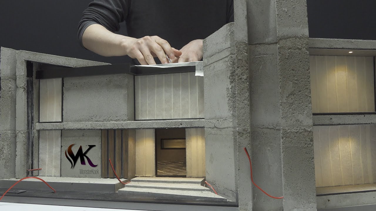 How To Build a Amazing House(model) #7. - ceiling construction.