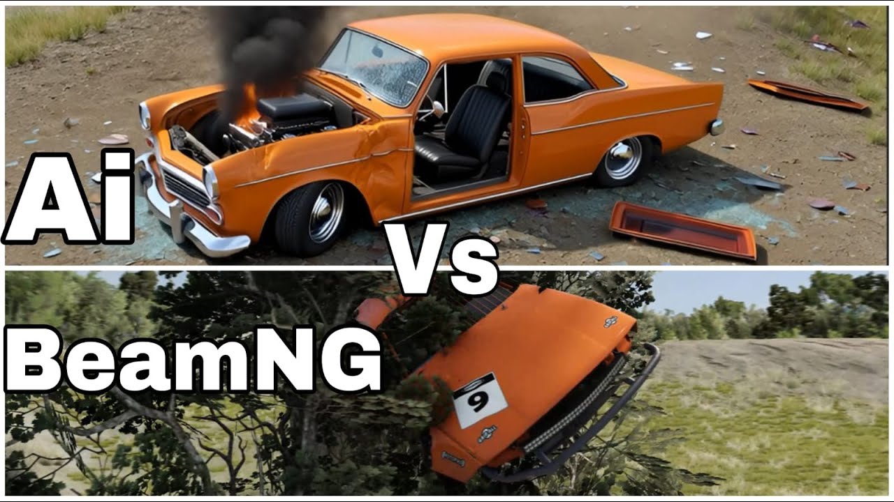 THE BEAMNG.DRIVE VS AI CRASHES #13