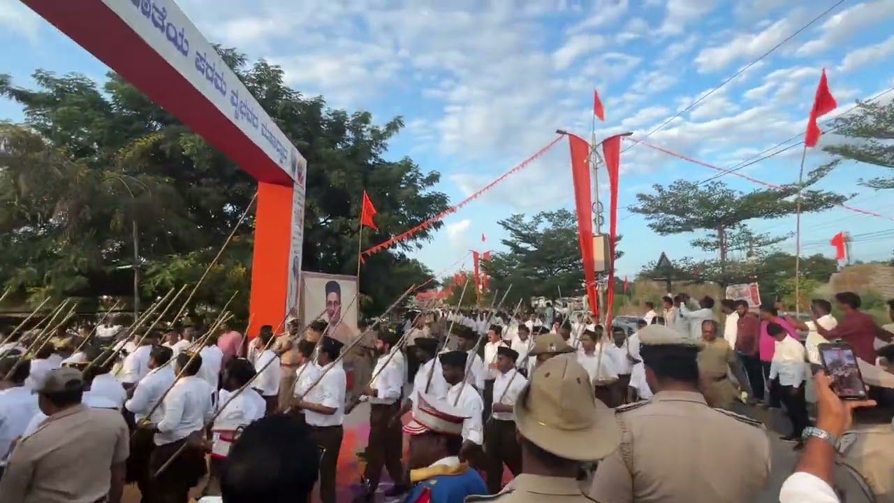 RSS Raichur | Pathasanchalana | Karnataka | Raichur | Hindu