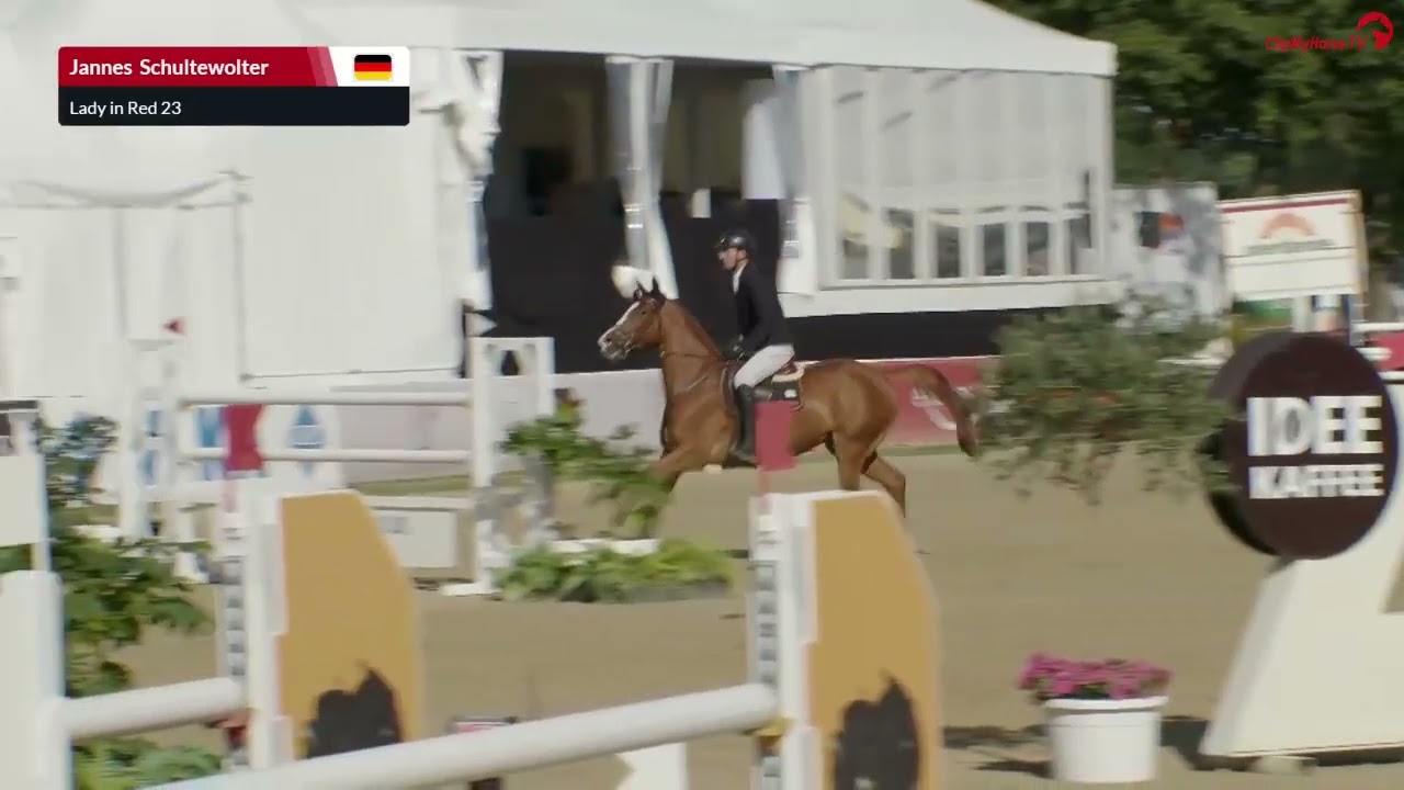 Finale Bundeschampionat Warendorf: Jannes Schultewolter und Lady in Red