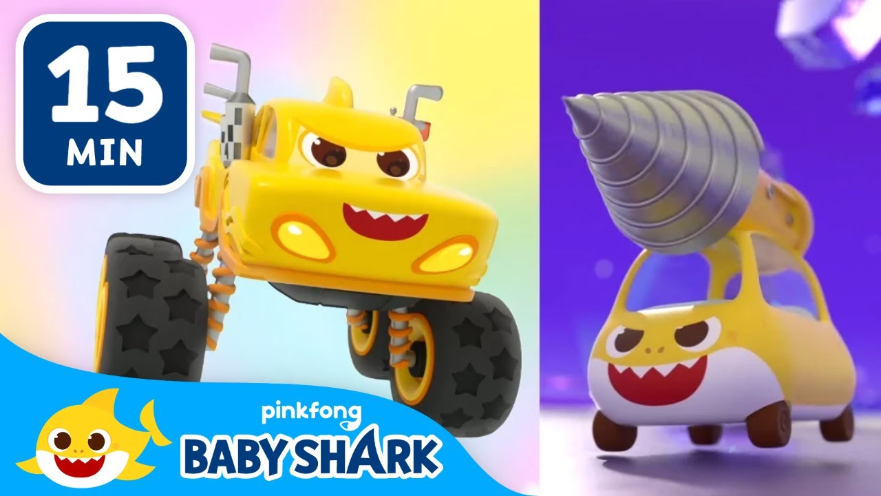 [BEST] MISSION! Toy Car Baby Shark vs Monster Truck | +Compilation | Baby Shark Official