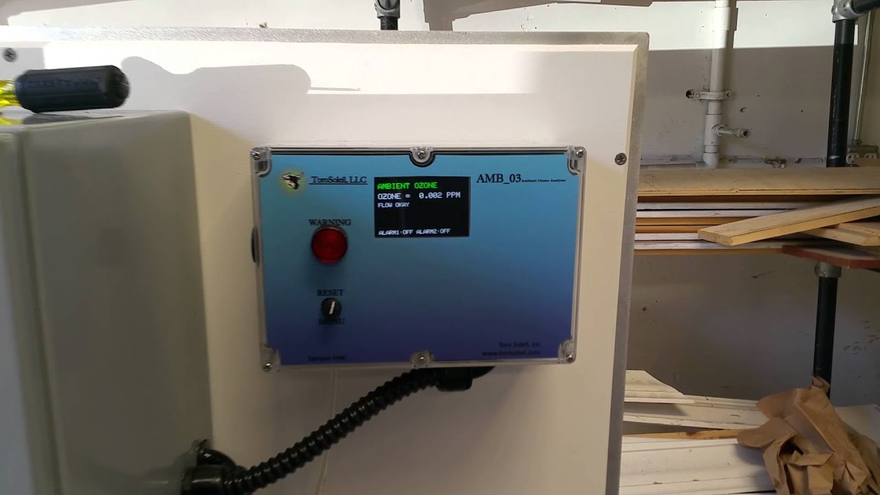 International Ozone Services, Inc 20g/hr skid.