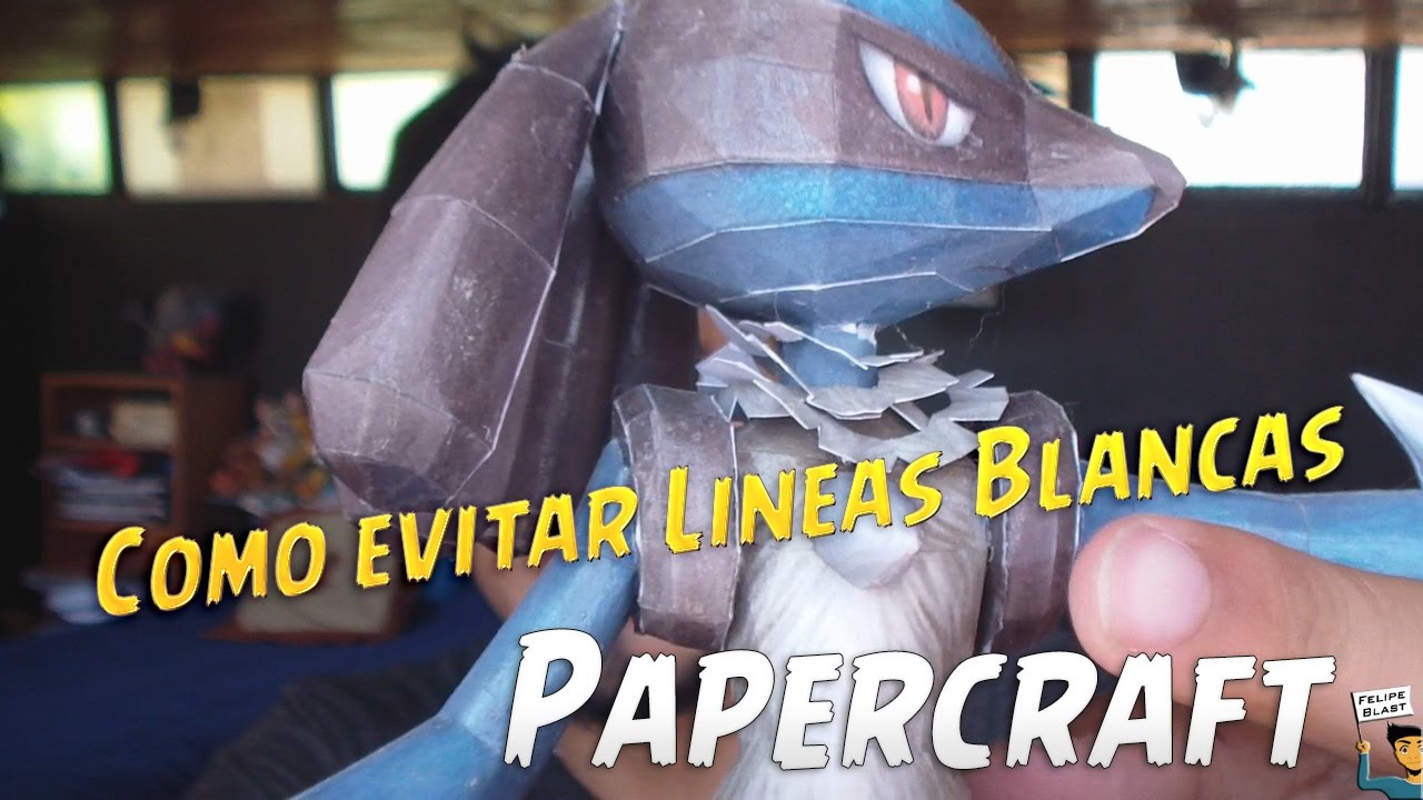 3 trucos para EVITAR LINEAS BLANCAS en un Papercraft - Consejos y Trucos para Principiantes #10