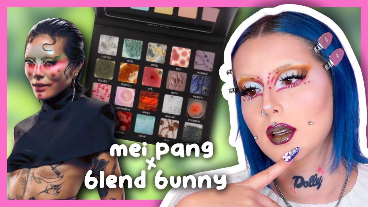 une palette inspirée par la moisissure ?! MEI PANG x BLEND BUNNY: la collab la plus FOLLE de l'année