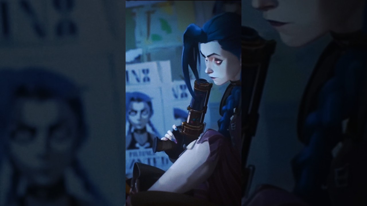 Jinx😳🩵 | Arcane #jinx #arcane #leagueoflegends #Netflix #jinxedit #arcanejinx