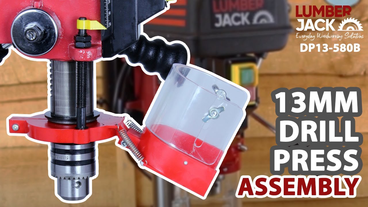 Lumberjack DP13-580B 13mm Bench Top Drill Press - Assembly