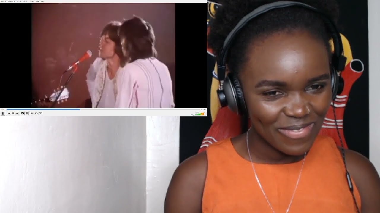 African Girl First Time Reaction To The Rolling Stones - Loving Cup