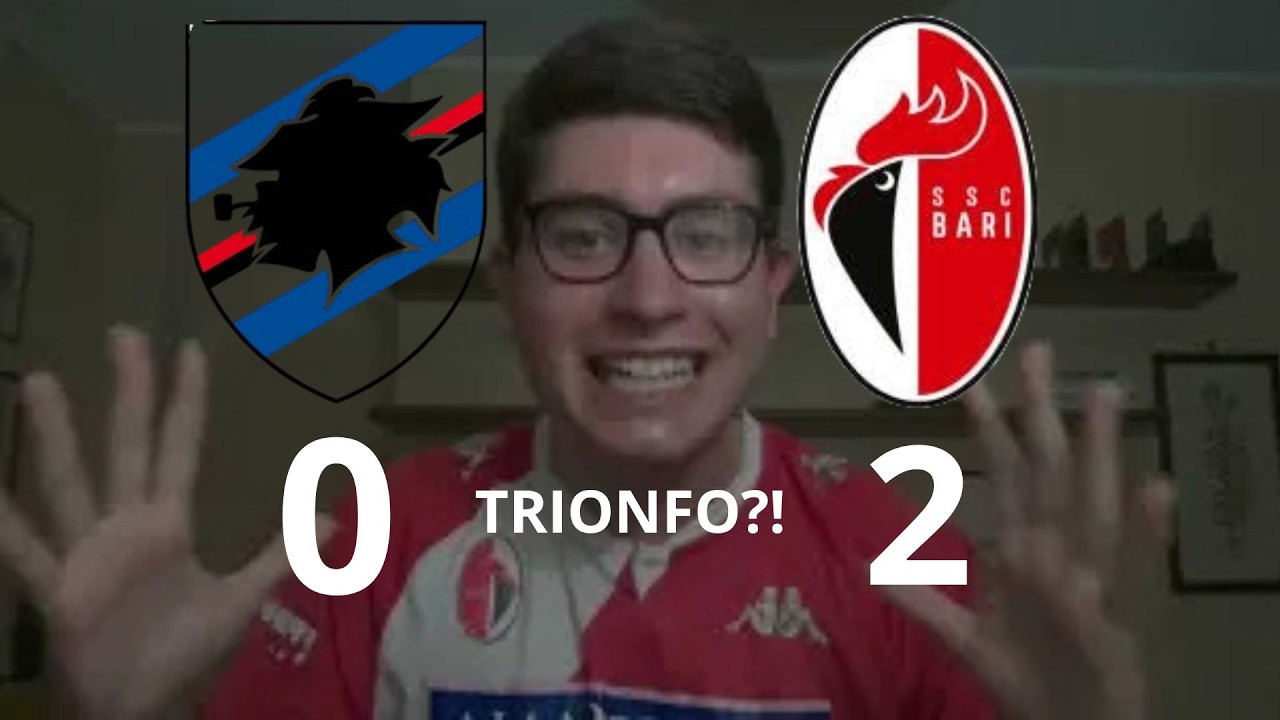 SAMP BARI 0-2: NON CI CREDO, ANDIAMO!