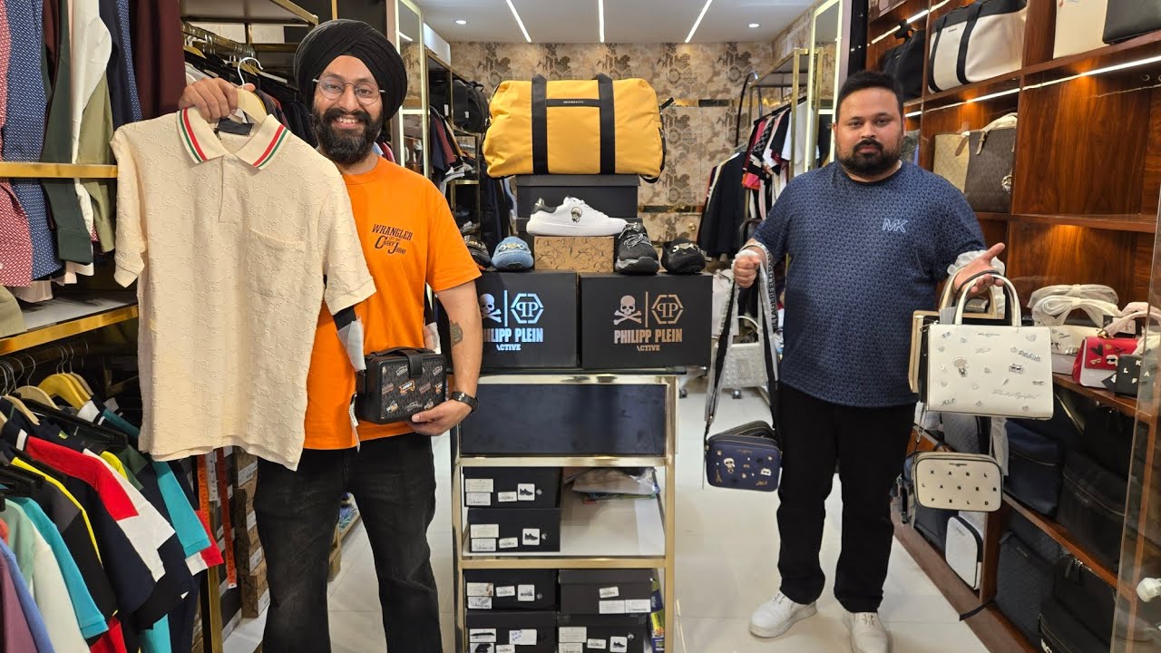Luxury showroom video | 100% original clothes n accessories with bill | All International brands 