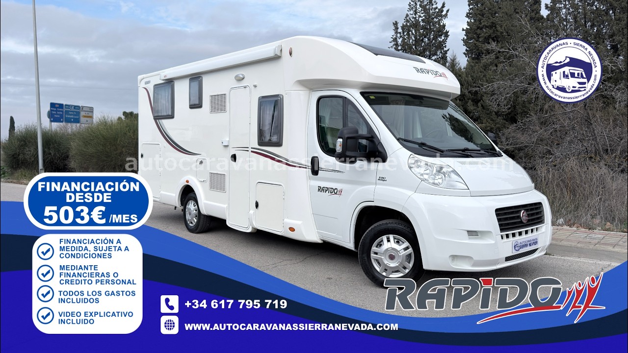 V25/108 AUTOCARAVANA PERFILADA RAPIDO 691F