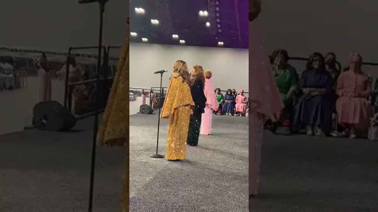 The Clark Sisters singing at Women’s Convention!”