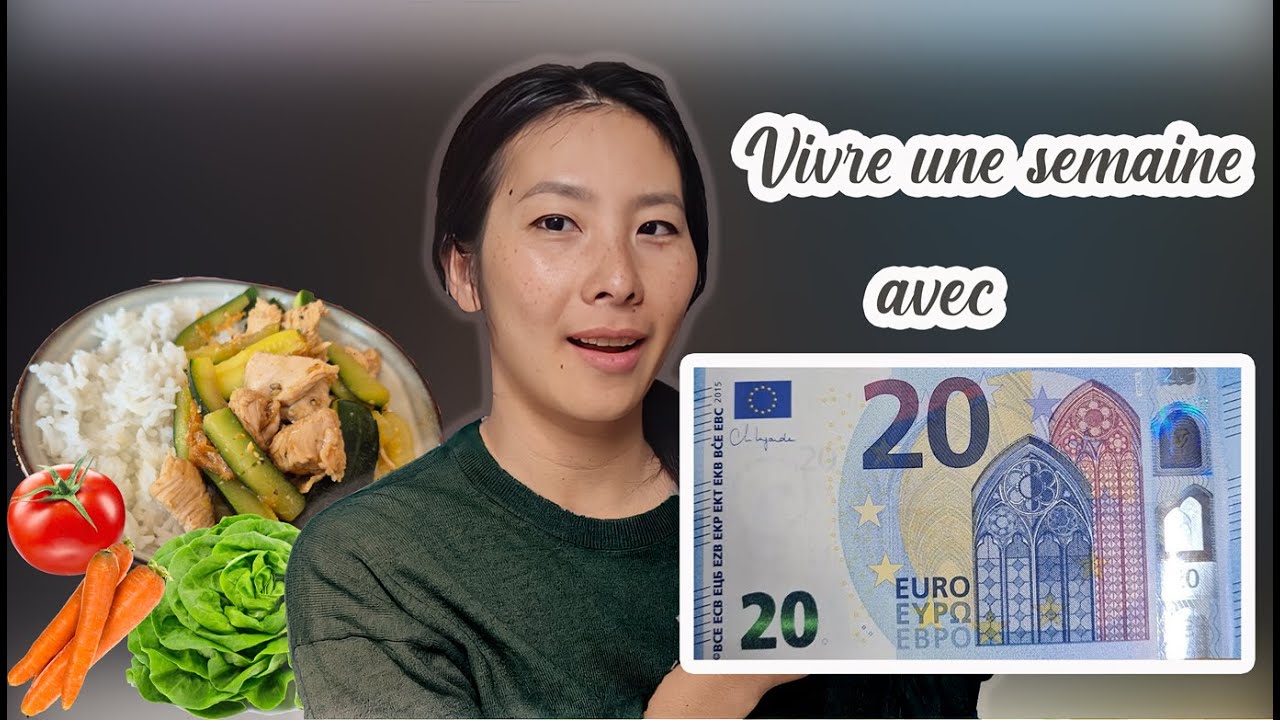 Vivre une semaine avec 20€ en 2025