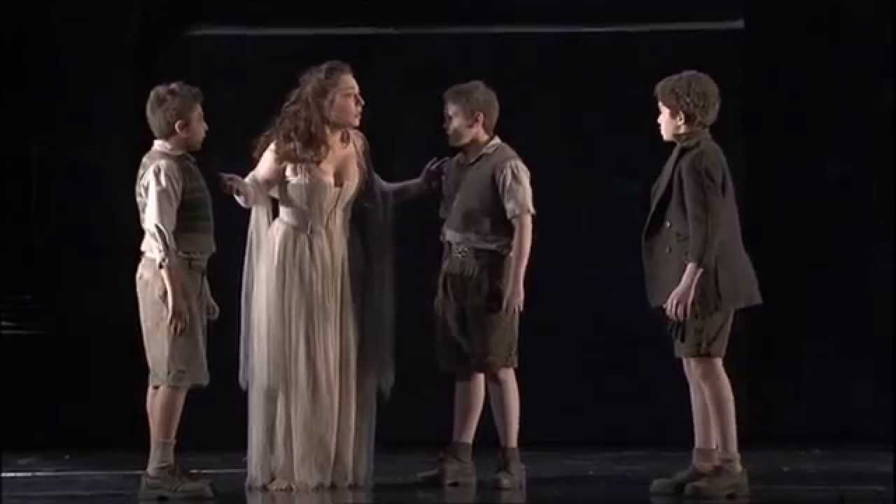 Mozart Die Zauberflöte 3. Auftritt Drei Knaben Royal Opera 2003 Bald prangt den Morgen zu verkünden