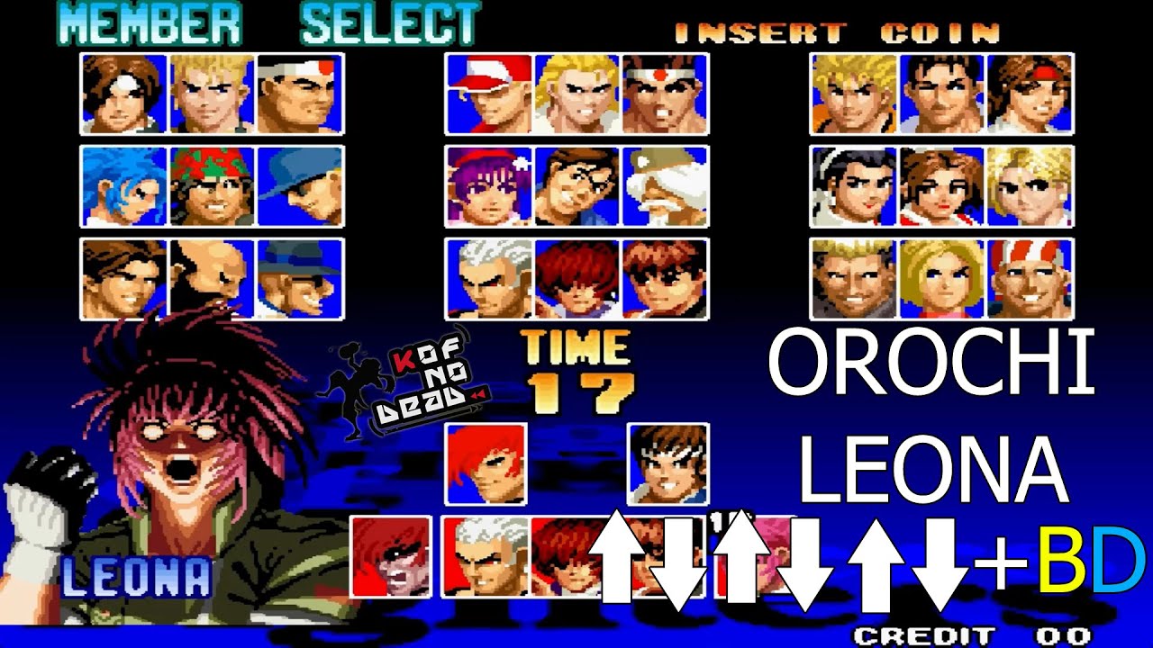 Como Sacar Personajes Ocultos KOF 95 97 99 2000 2002 2003 Tutorial