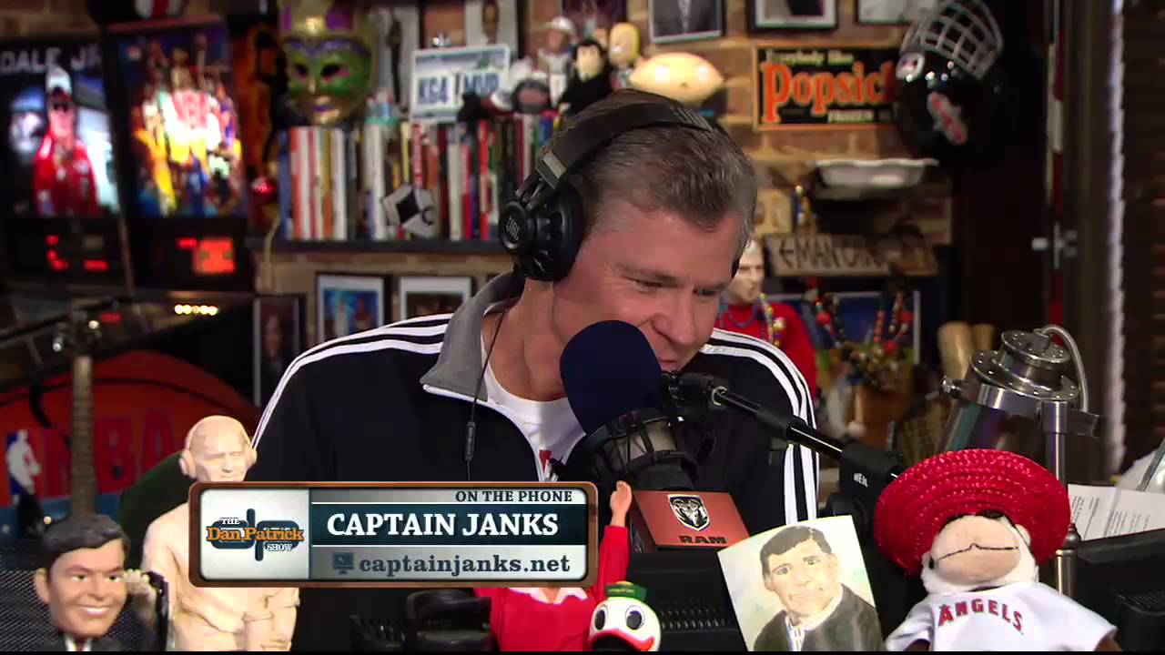 Captain Janks on the Dan Patrick Show 10/15/13