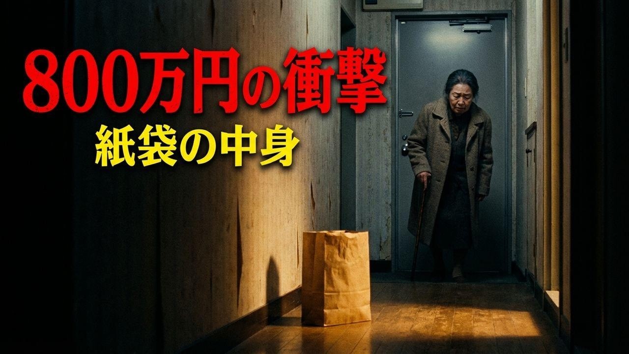 玄関先で追い返された75歳祖母。残された紙袋の中身に家族全員が絶句した衝撃の理由