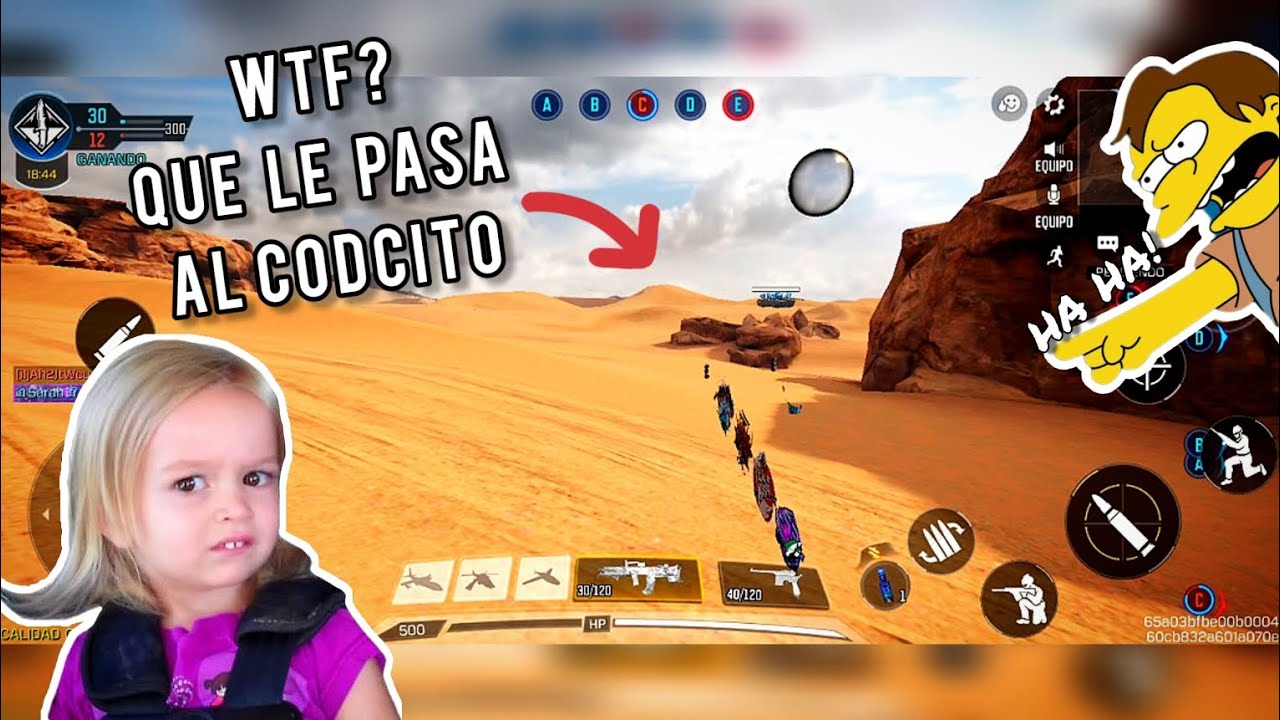 Que le pasa al CODCITO | COD Mobile | Errores y Bugs #codmobilewtf  #gamememes #gameplay #codmobile