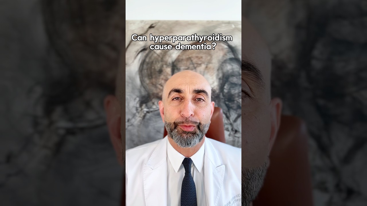 Is it really dementia, or just untreated hyperparathyroidism?