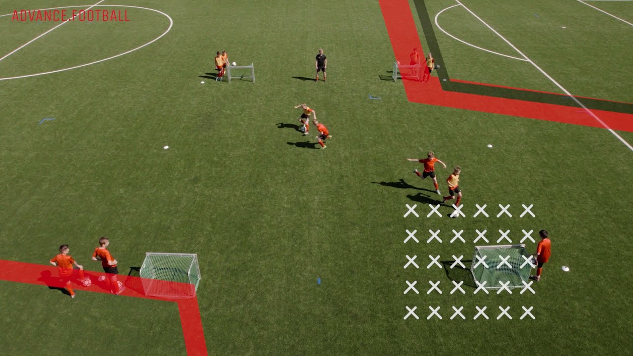 Dribbling & Zweikampf trainieren | &Uuml;bung f&uuml;r das Kindertraining | E-Jugend