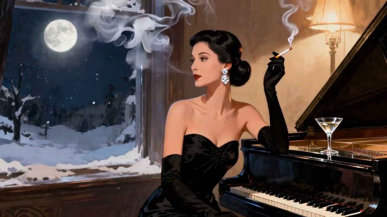 Cozy Vintage Jazz Vibes ❄️ 1940's Winter Jazz Classics Playlist