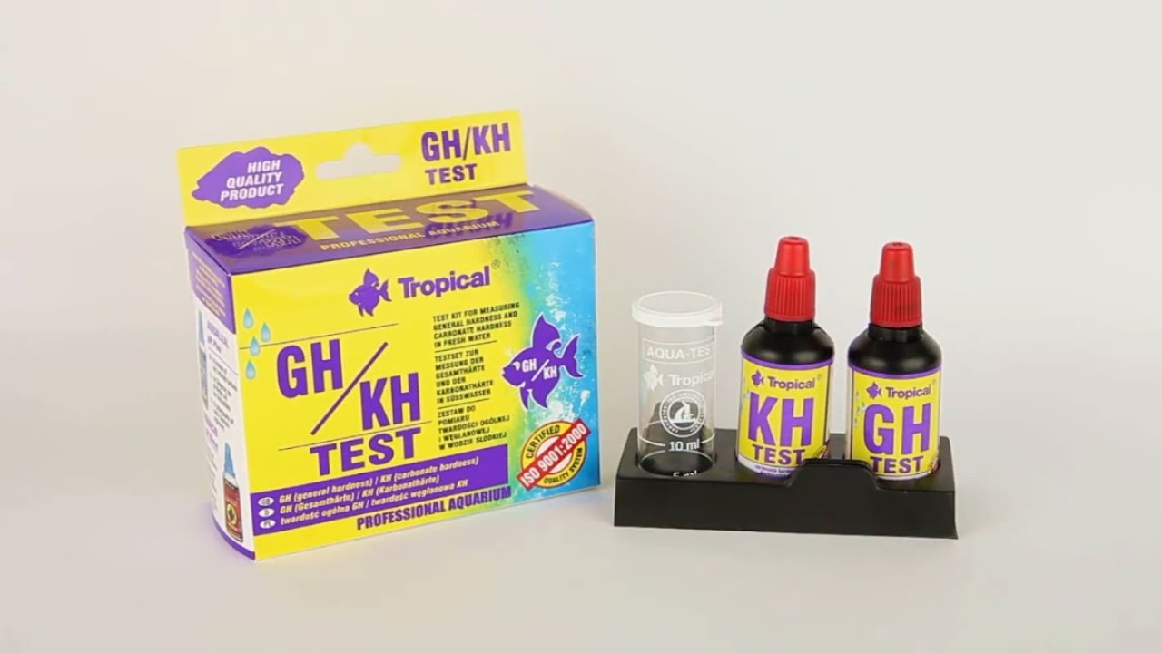 Gh/Kh Test de Tropical AquaCare