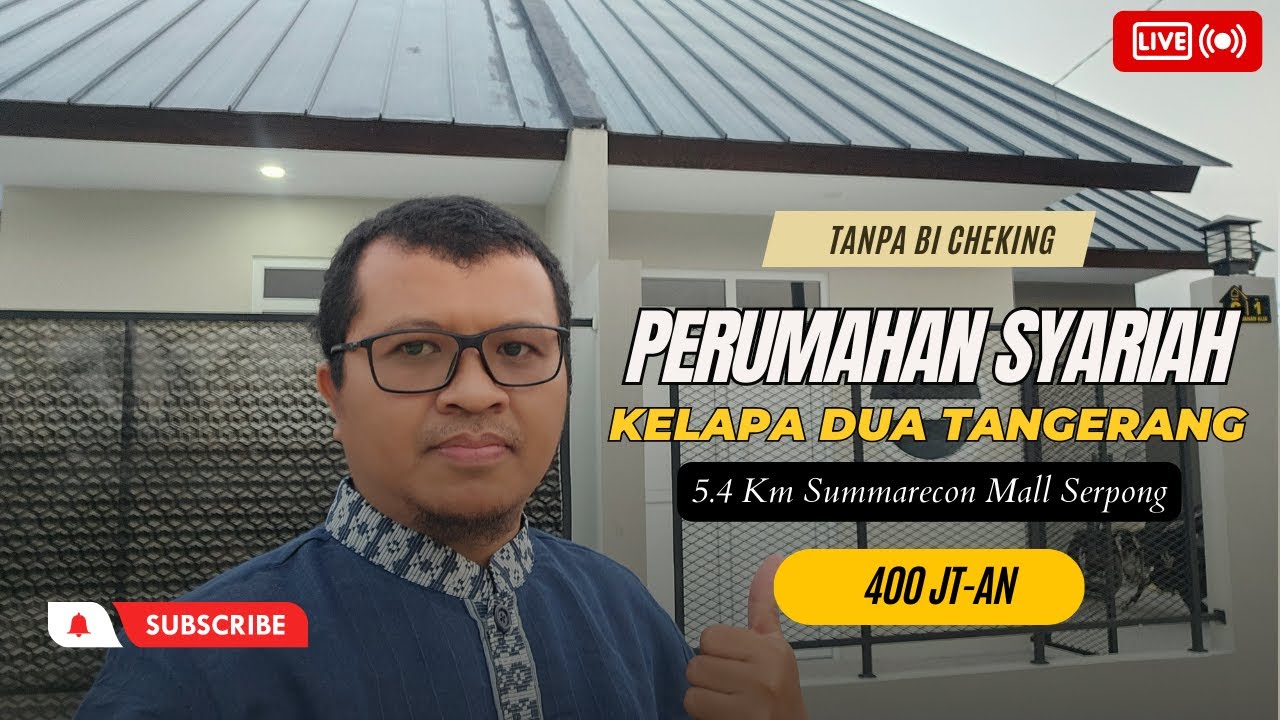 Perumahan Dasana Indah Bonang, Perumahan Islami Baru Tanpa Bank Tanpa Bi cheking