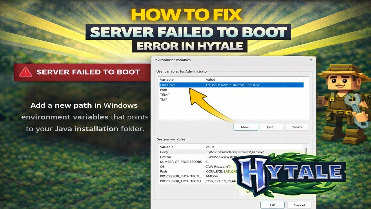 How to Fix Hytale Error Server Failed to Boot (Step by Step)