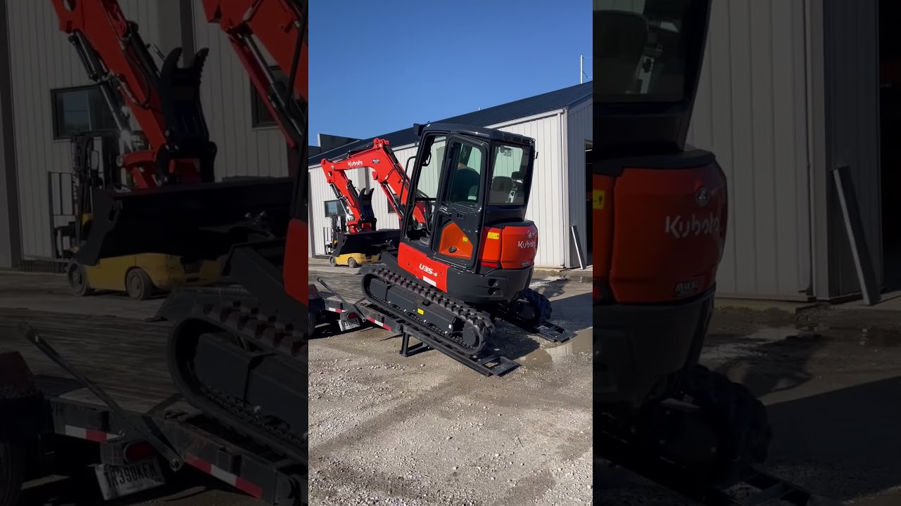 New 2024 Kubota U35-4 Mini Excavator has arrived! #excavator #equipment #awesome