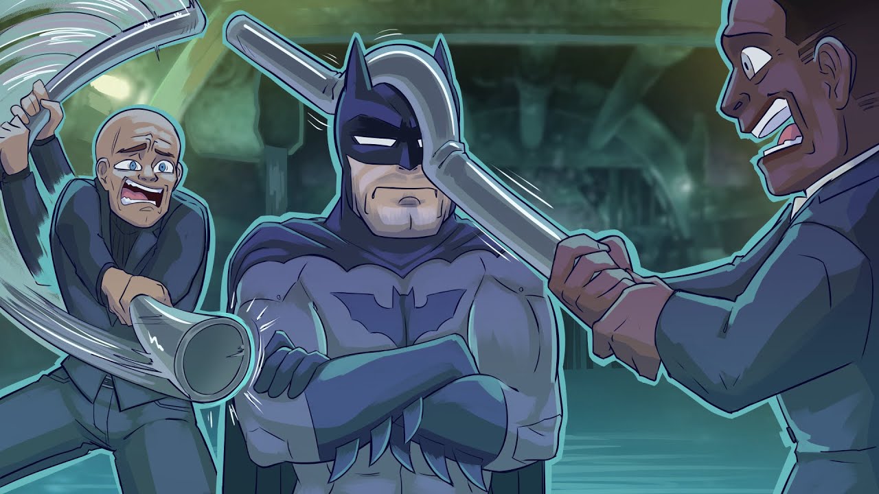 Taking A Pipe To The Head in Batman: Arkham Origins