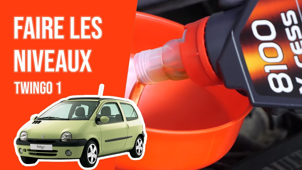 Faire ses niveaux Twingo 1 1.2 8V 📏