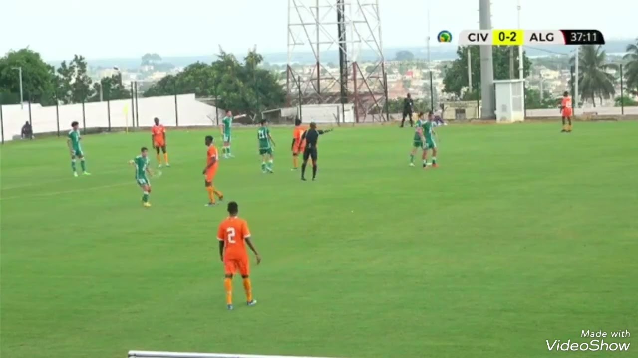 كل ما فعله دالي ريان Dali Rayen لاعب رديف وفاق سطيف والمنتخب الوطني U20 امام  كوت ديفوار