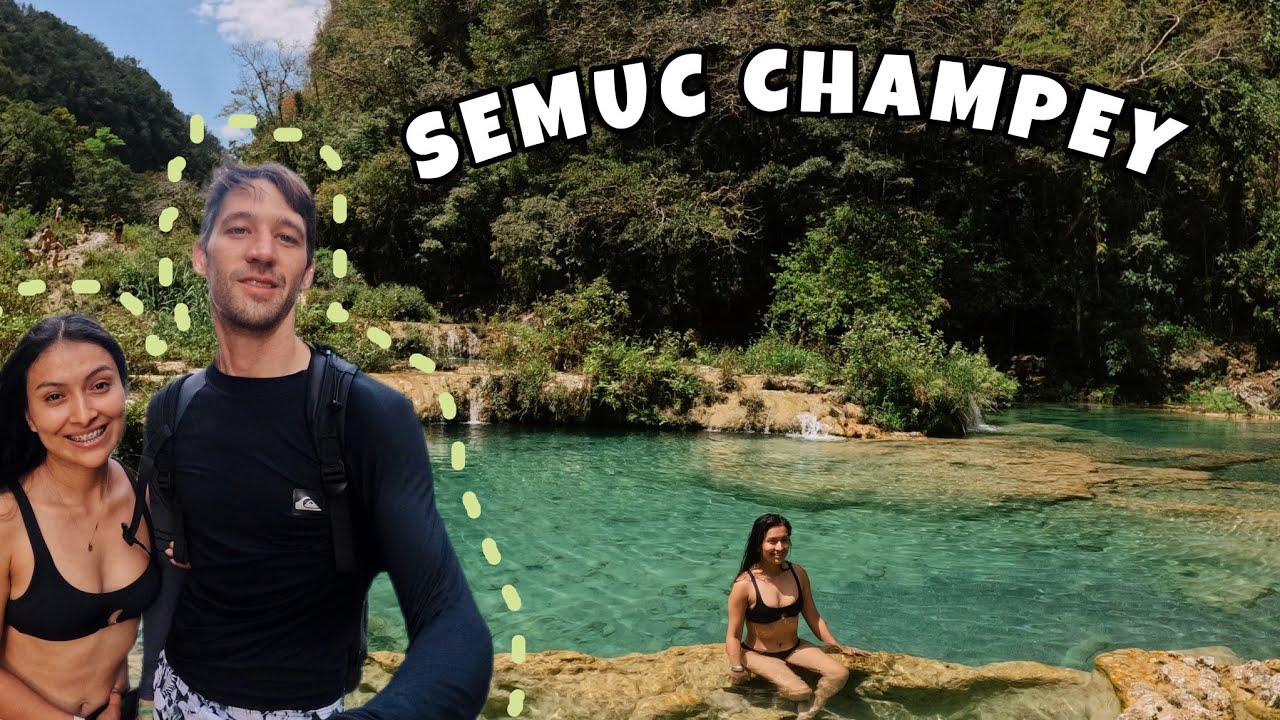 SEMUC CHAMPEY🌄🇬🇹 UNA MARAVILLA DE GUATEMALA 🇬🇹🇬🇹💖| EL agua 💧 más cristalina🤽‍♂️