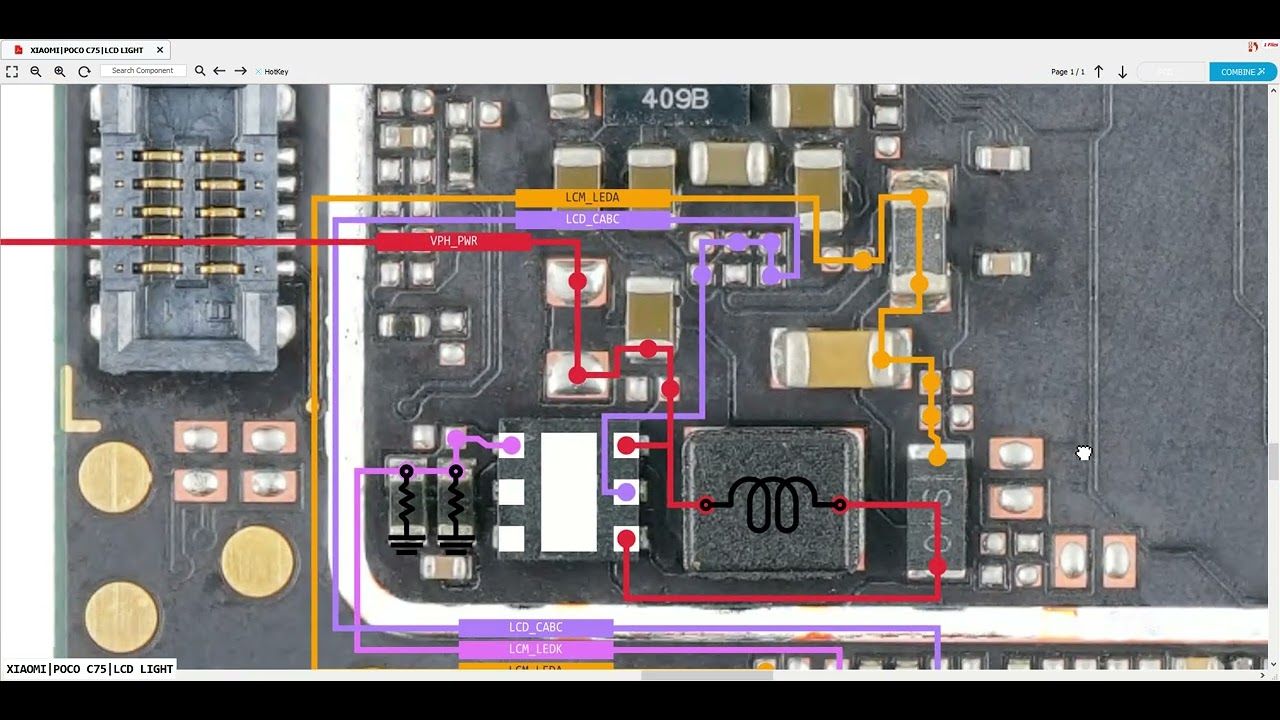 Poco c75 lcd light problem salutation 