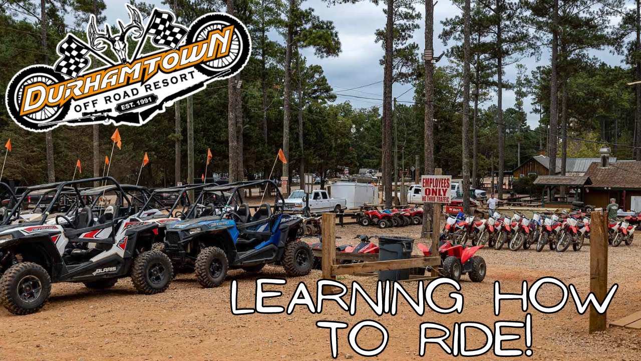 I rode my first dirt bike! | Durhamtown Off Road Resort | Part 1