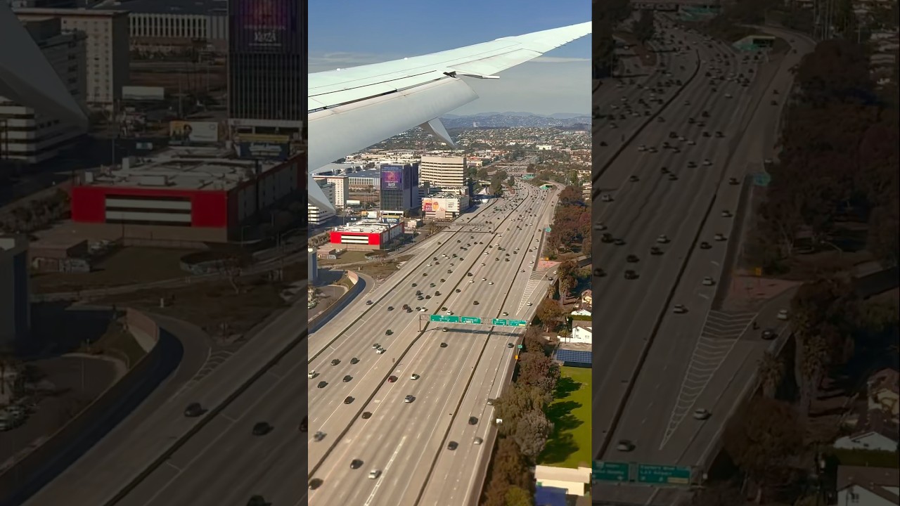 Landing Los Angeles LAX Air Tahiti Nui Boeing 787-9 - From Paris CDG  (Economy Class) #boeing
