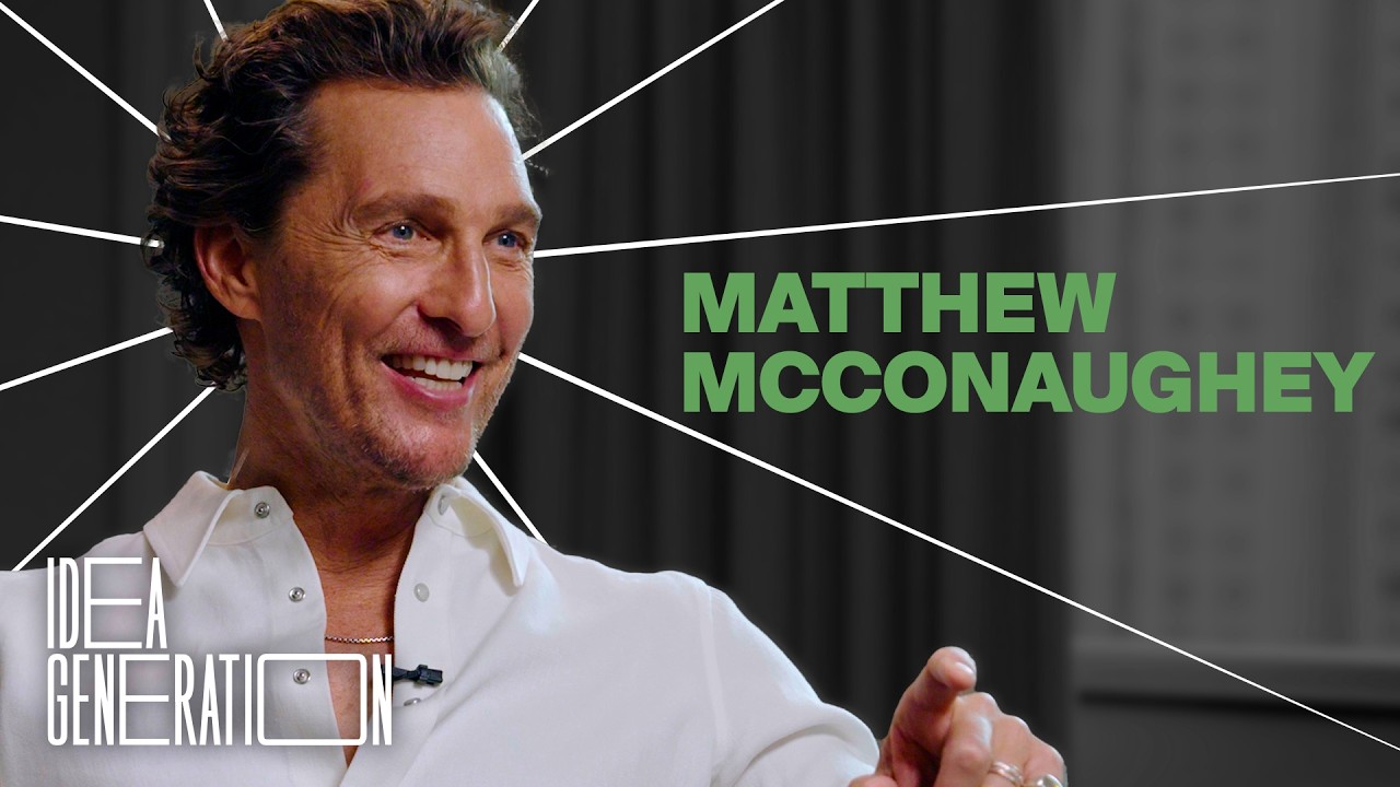 Matthew McConaughey on Fighting the Algorithm and Modern Hollywood | Idea Generation