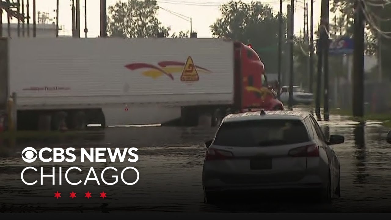 Heavy flooding in Northwest Indiana after overnight storms