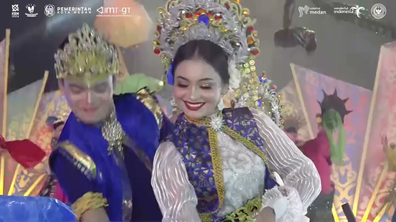 Tari Kolosal pada event Gelar Melayu Serumpun ke 7 Tahun 2024
