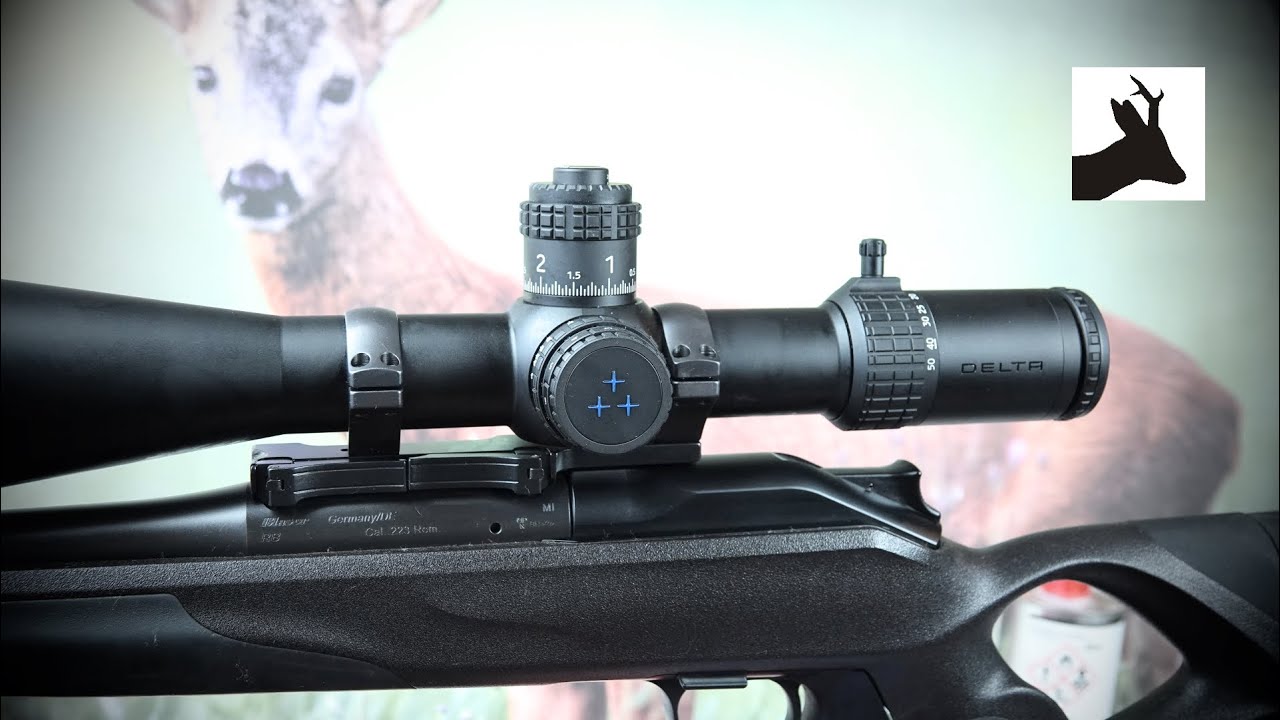 Delta Stryker 5-50x56 - unboxing and mounting on Blaser R8