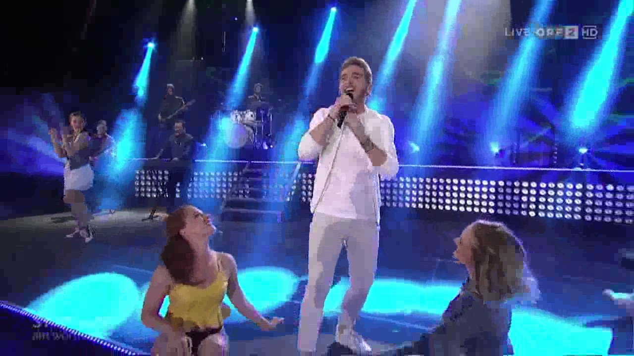 Nathan Trent - Aire - (Spanish version of Running On Air) LIVE at Starnacht am Wörthersee