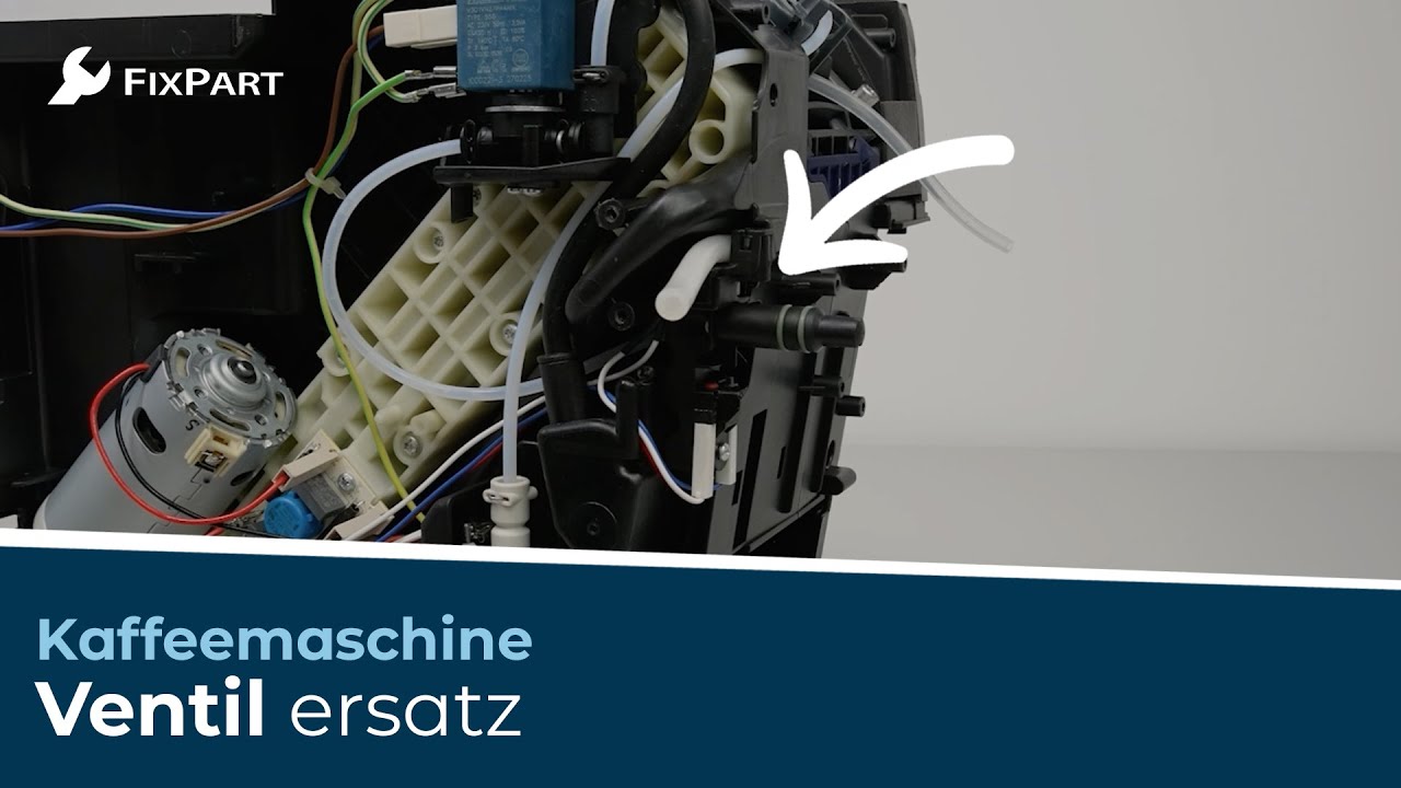 Wie ersetze ich das Ventil meiner Kaffeemaschine? - FixPart